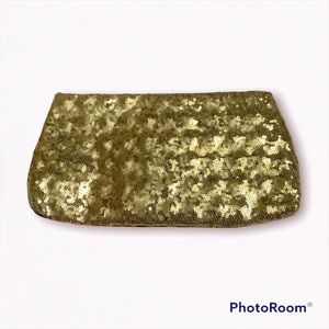 Mini Gold Sequin Casual Bag